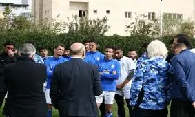 درخواست فتحی از بازیکنان استقلال