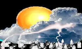 اوج بارش‌ها از اواسط روز سه‌شنبه تا اواسط روز چهارشنبه هفته جاری