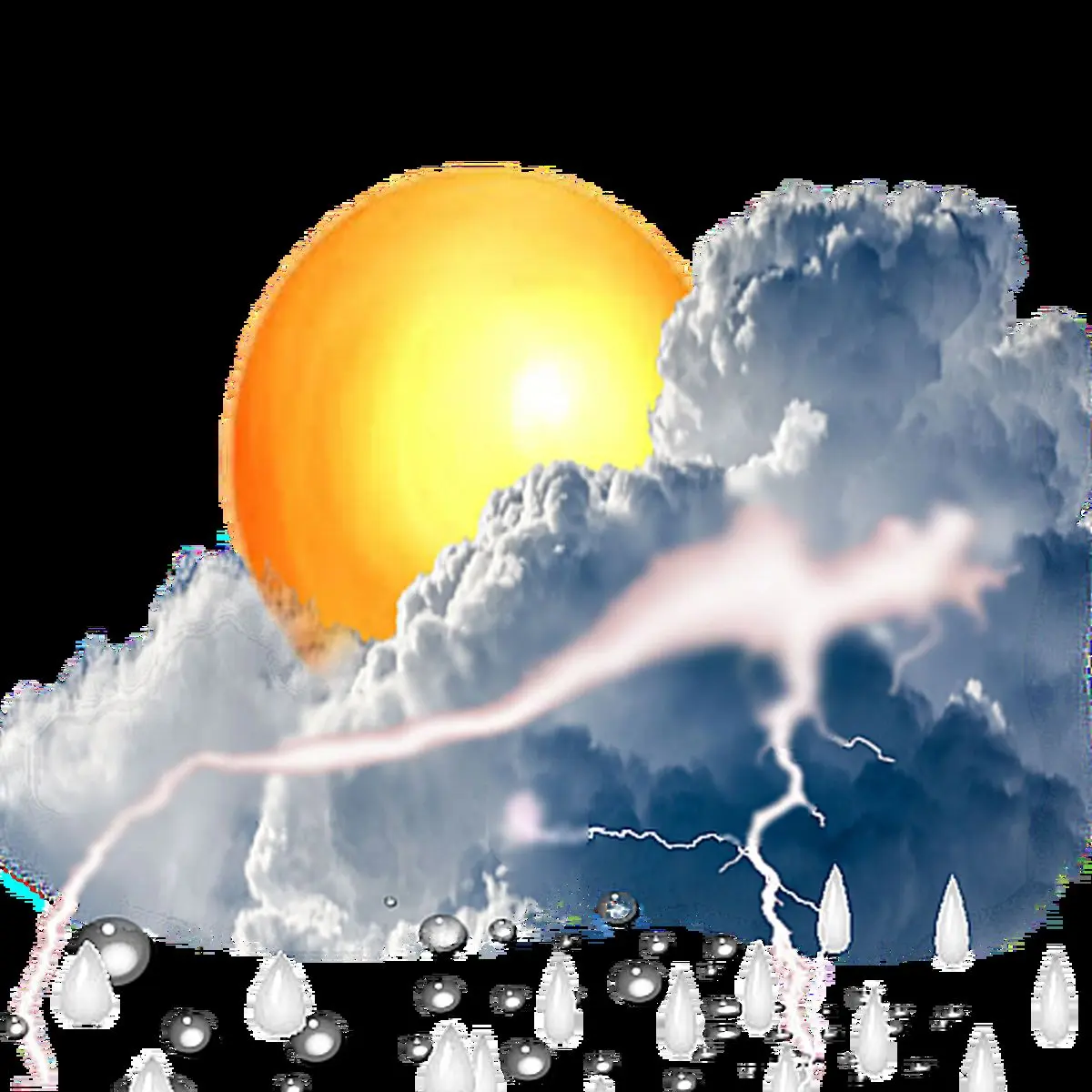 اوج بارش‌ها از اواسط روز سه‌شنبه تا اواسط روز چهارشنبه هفته جاری