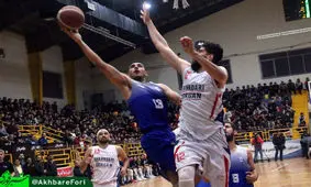 دیدار تیم های شهرداری گرگان و آویژه صنعت مشهد