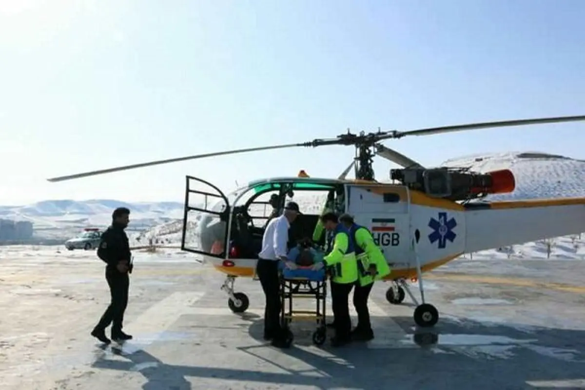 انفجار گاز در میانه دو مصدوم برجای گذاشت