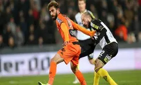 قلی زاده فردا زیرتیغ جراحی/هافبک ایرانی شارلروا فصل را از دست داد