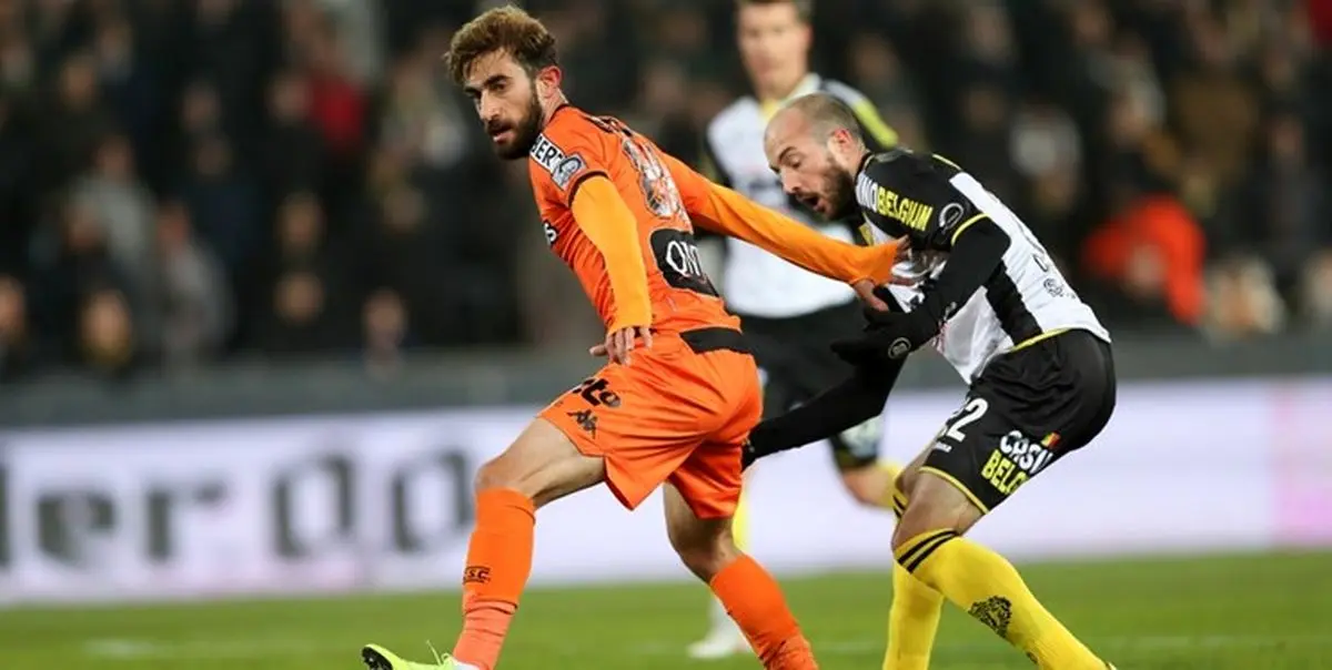 قلی زاده فردا زیرتیغ جراحی/هافبک ایرانی شارلروا فصل را از دست داد