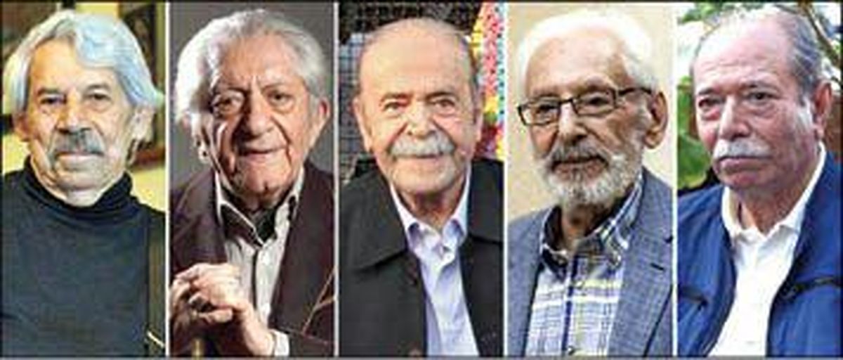 نام 5 تن از بزرگان سینمای ایران بر خیابانهای پایتخت
