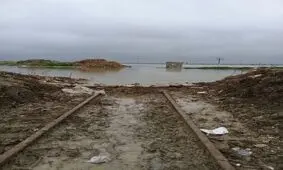 وضعیت سیلاب در روستای قره تپه بندرترکمن بحرانی است