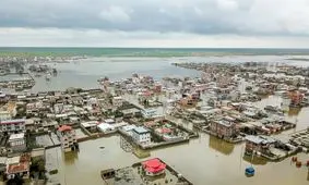 ارتباط با 5 روستای بخش مرکزی گمیشان قطع شد/ تلاش برای هدایت آب از گمیشان به سمت دریا همچنان ادامه دارد