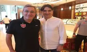 سرمربی کرواسی تماشاگر دیدار پرسپولیس - الاهلی
