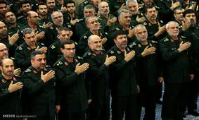 صوت کامل بیانات حضرت آیت‌الله خامنه‌ای در دیدار شب گذشته با جمعی از پاسداران