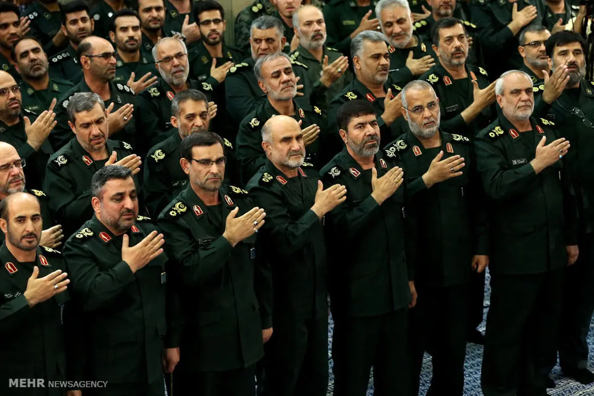 صوت کامل بیانات حضرت آیت‌الله خامنه‌ای در دیدار شب گذشته با جمعی از پاسداران