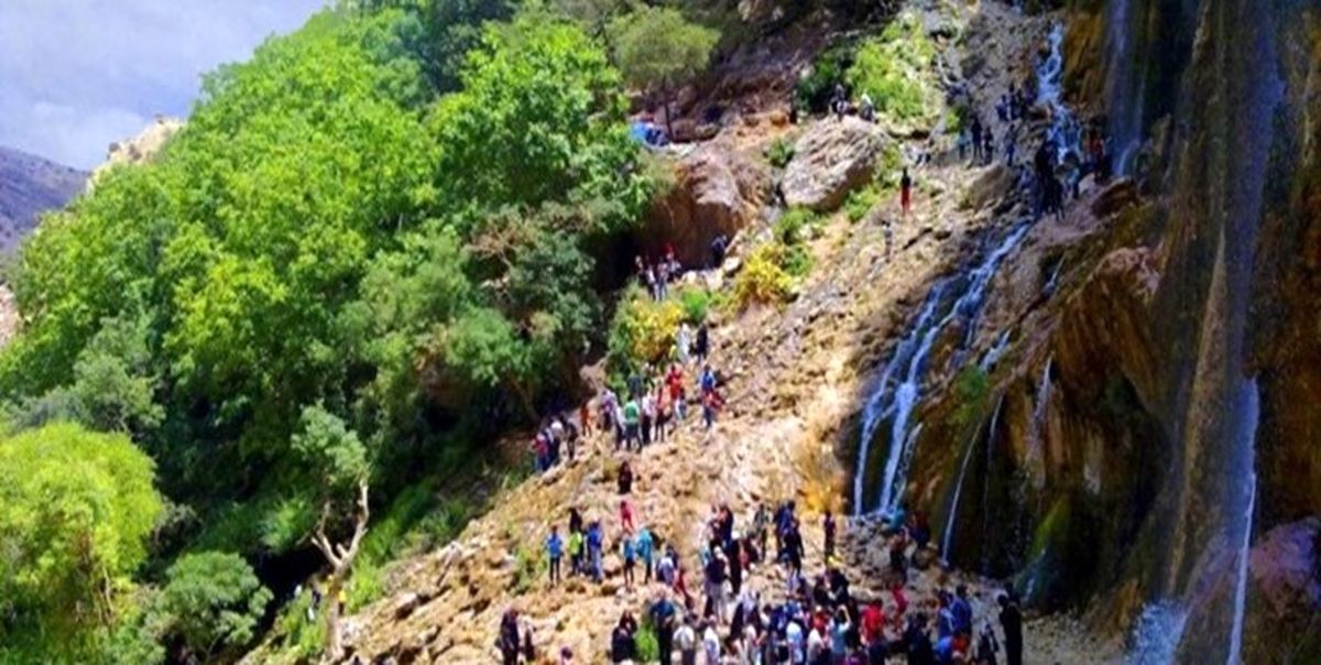 سفر به مرتفع‌ترین آبشار چشمه‌ای جهان در فارس/ از پلوهکل تا نان کلک