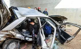 تصادف مرگبار در جاده سنتو مشهد