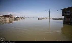 ۲۰ درصد آق‌قلا دچار آب‌گرفتگی است؛ سیلاب از گمیشان تا ۲ روز دیگر خارج می‌شود