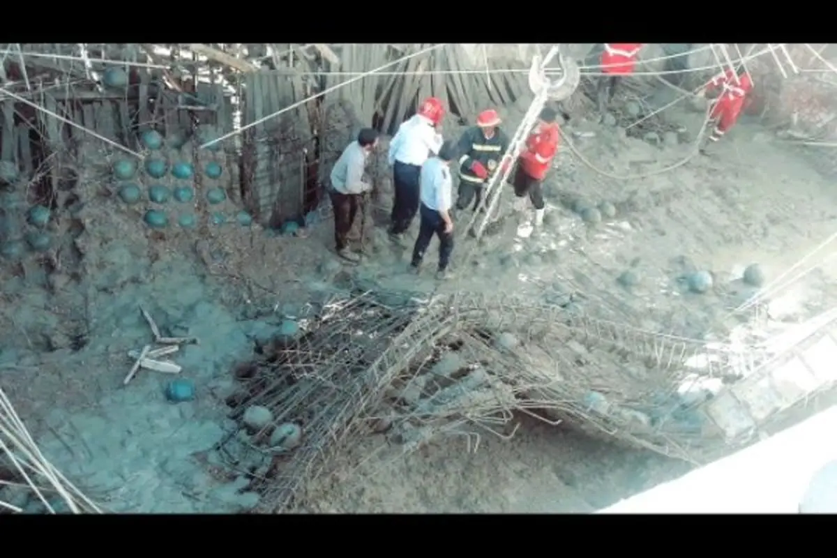 ریزش ساختمان در قزوین جان یک نفر را گرفت