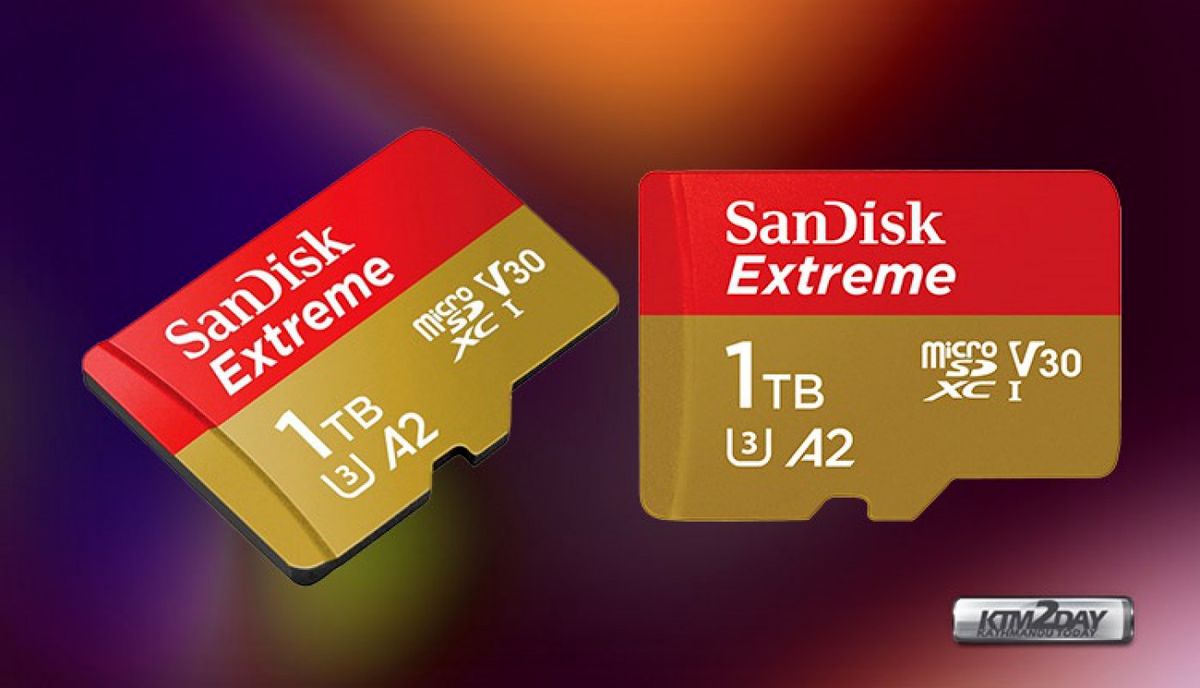 کارت MicroSD با ظرفیت 1 ترابایت پیش فروش کرد!