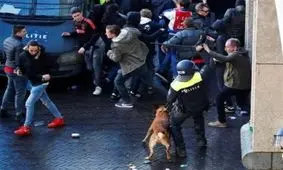 دستگیری ۱۲۰ هوادار یوونتوس به جرم آشوب در آمستردام