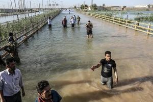 سیلاب فاضلاب در اهواز!+ویدئو