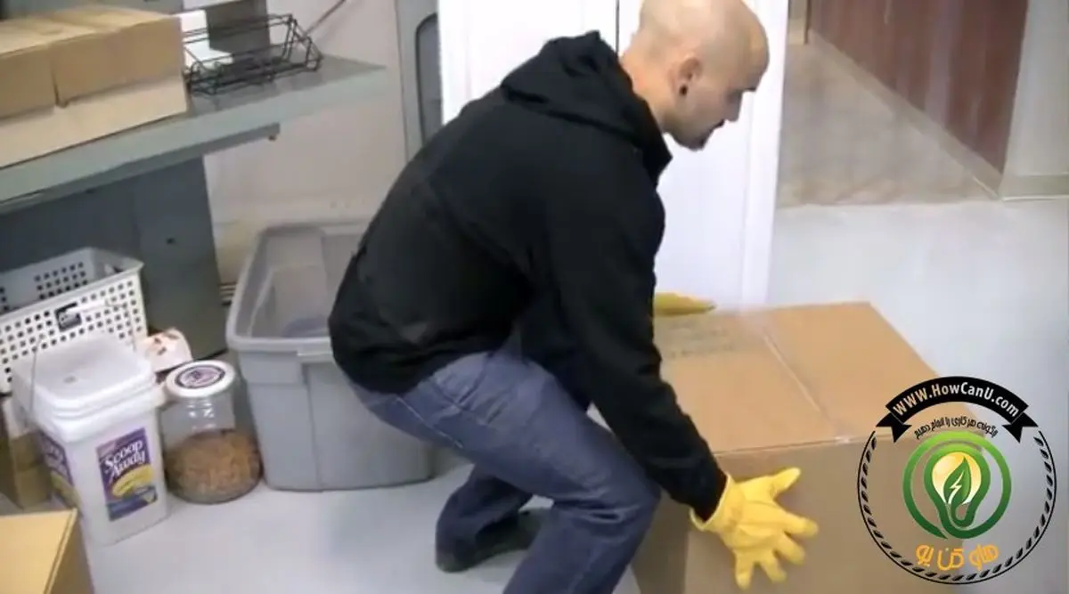 استراتژی بلند کردن وسایل سنگین از زمین