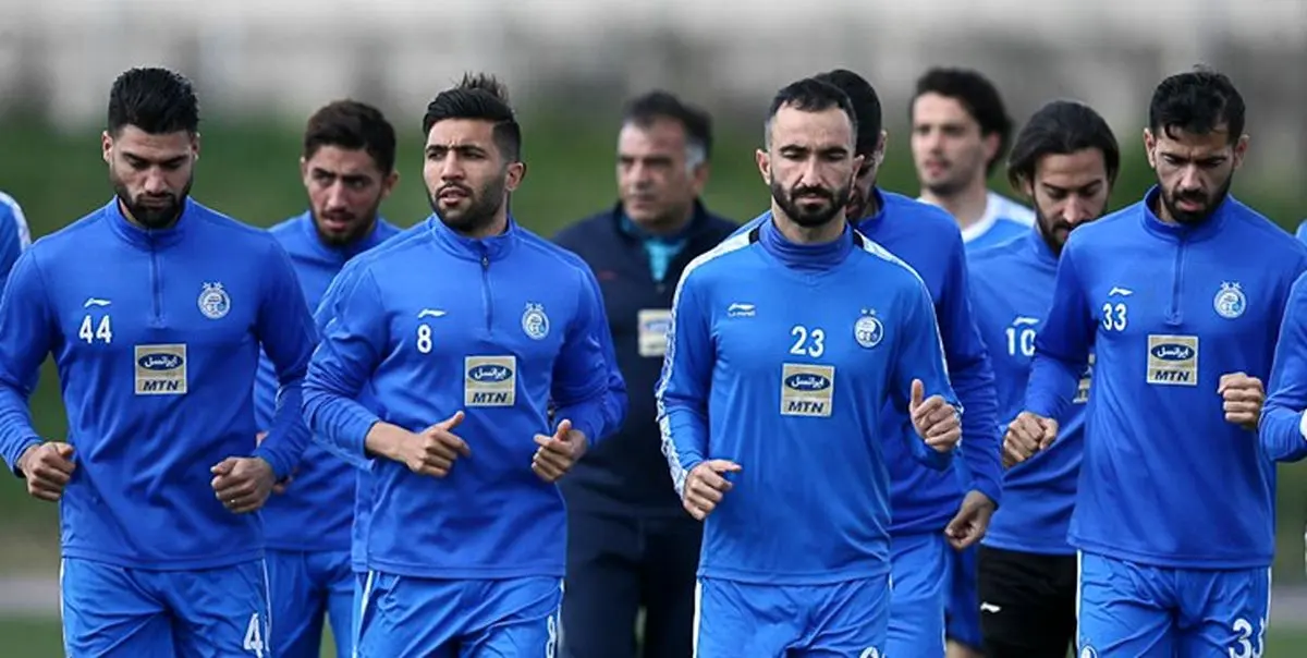 تمرین اختصاصی چشمی و غفوری در روز غیبت 4 بازیکن