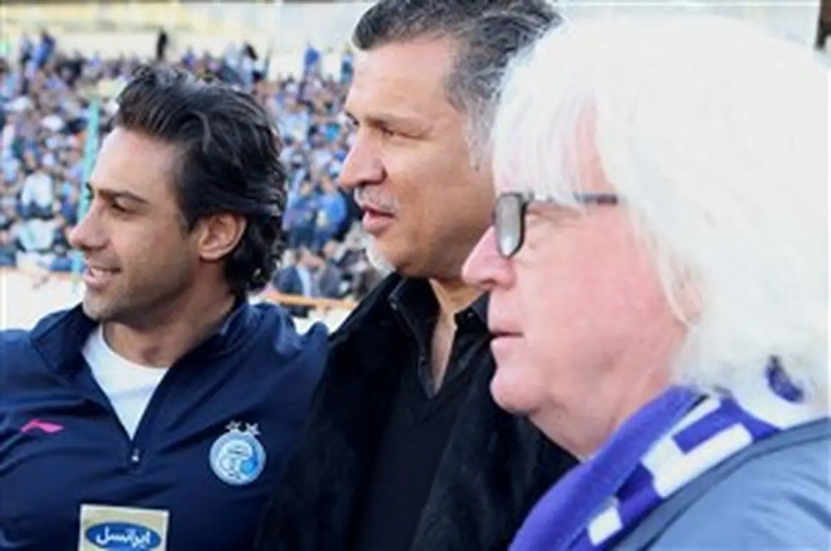 خوش و بش دایی و شفر بعد از تنش در آزادی