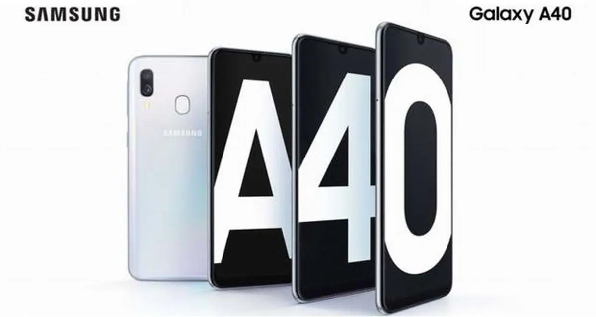 سامسونگ گلکسی ای ۴۰ معرفی شد؛ کامپکت و ارزان قیمت