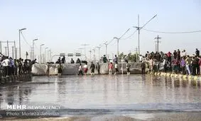 سیلاب منزل به منزل می‌آید/۲۵۰ روستای خوزستان تخلیه شدند