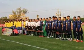 گزارش تصویری دیدار صنعت نفت آبادان - پارس جنوبی‌جم