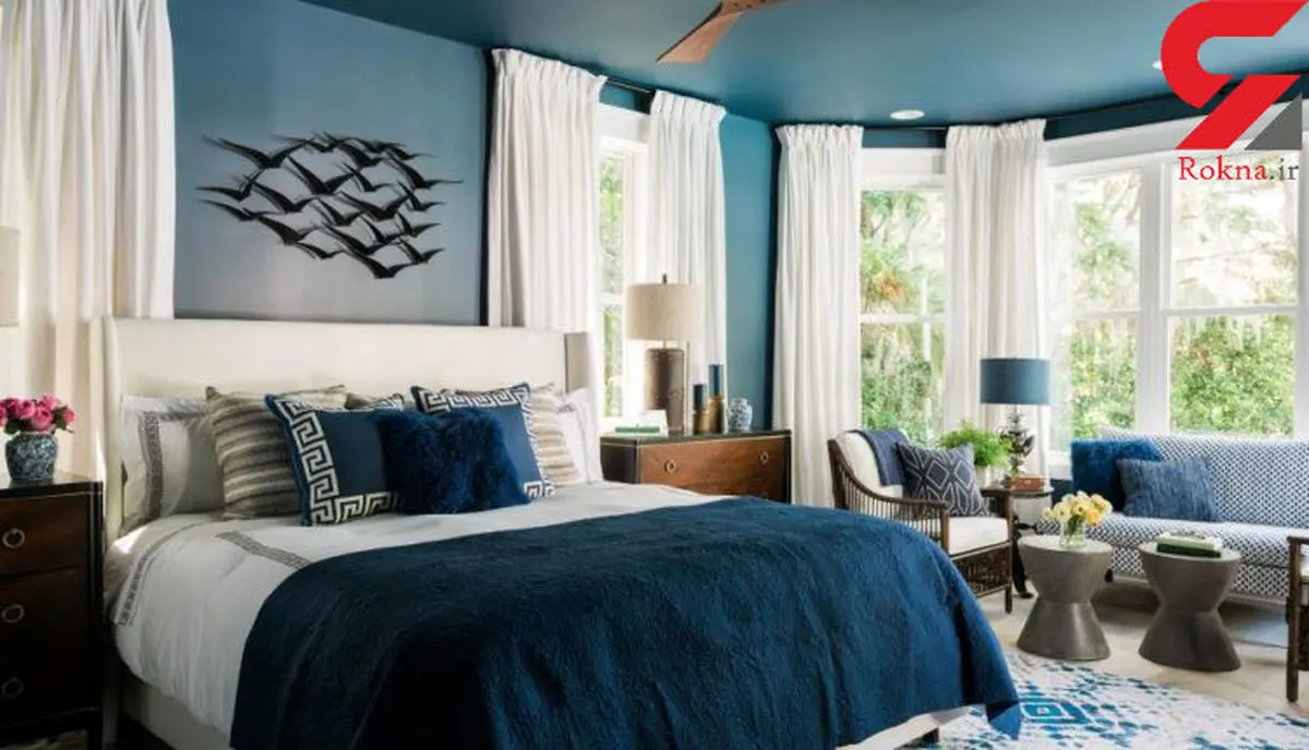 معجزه رنگ ها در زیباتر شدن اتاق خواب