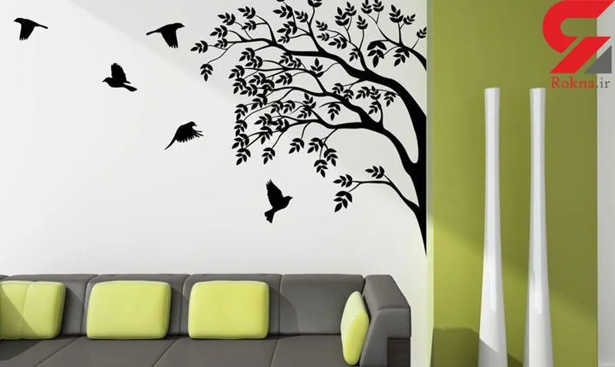 جذابیت دکوراسیون خانه با نقاشی های دیواری