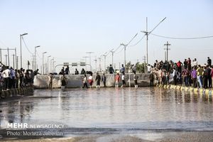 ۴ محور ارتباطی در خوزستان بازگشایی شد/ اهواز - شوش همچنان مسدود