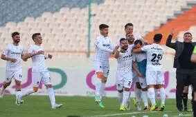 گل دوم سایپا به پرسپولیس توسط رضا اسدی