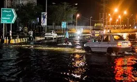 سیل‌بند منطقه گلبهار اهواز شکست