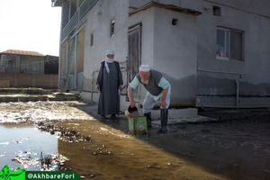 خسارت های سیل در آق قلا و گمیشان همچنان جاریست