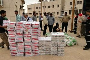 توزیع چهار تن اقلام بهداشتی و دارویی در خوزستان