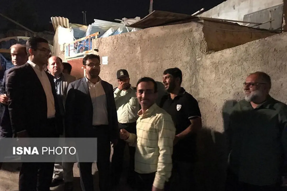 تخلیه منازل قشموندان هرمزگان در مسیر سیلاب