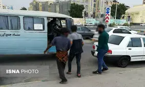 جمع‌آوری معتادان و ‎کارتن خواب‌های بندرعباس از حاشیه مسیل‌ها ‌