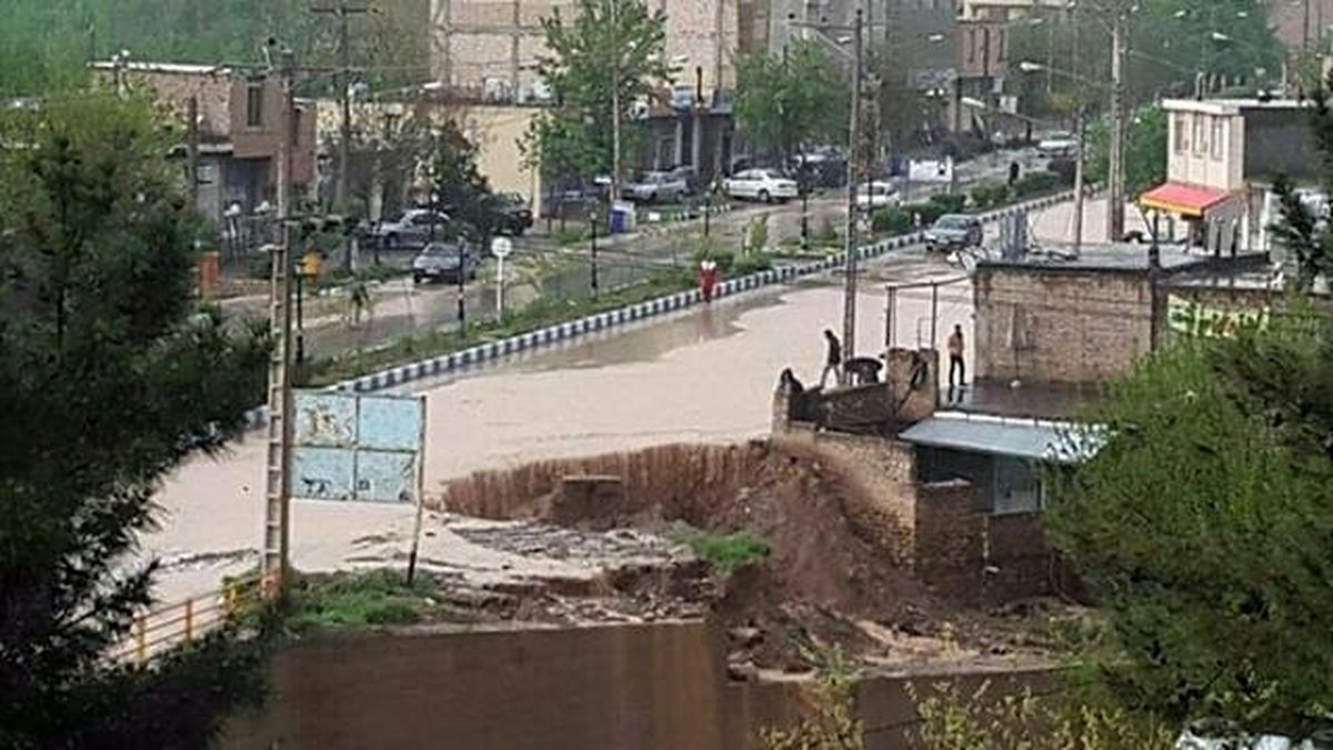 بارشها در منطقه کاشمر سیلآساست