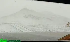 پیست سخوید یزد سفید پوش شد+عکس