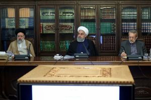 اولین جلسه مشترک روحانی و رئیسی به عنوان سران دو قوه