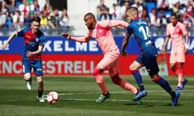 خلاصه دیدار بارسا و هوئسکا