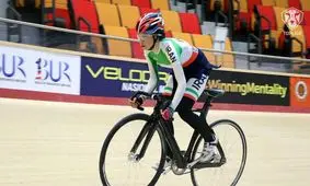 ششمی بانوی رکابزن ایران در کاپ اسلوونی