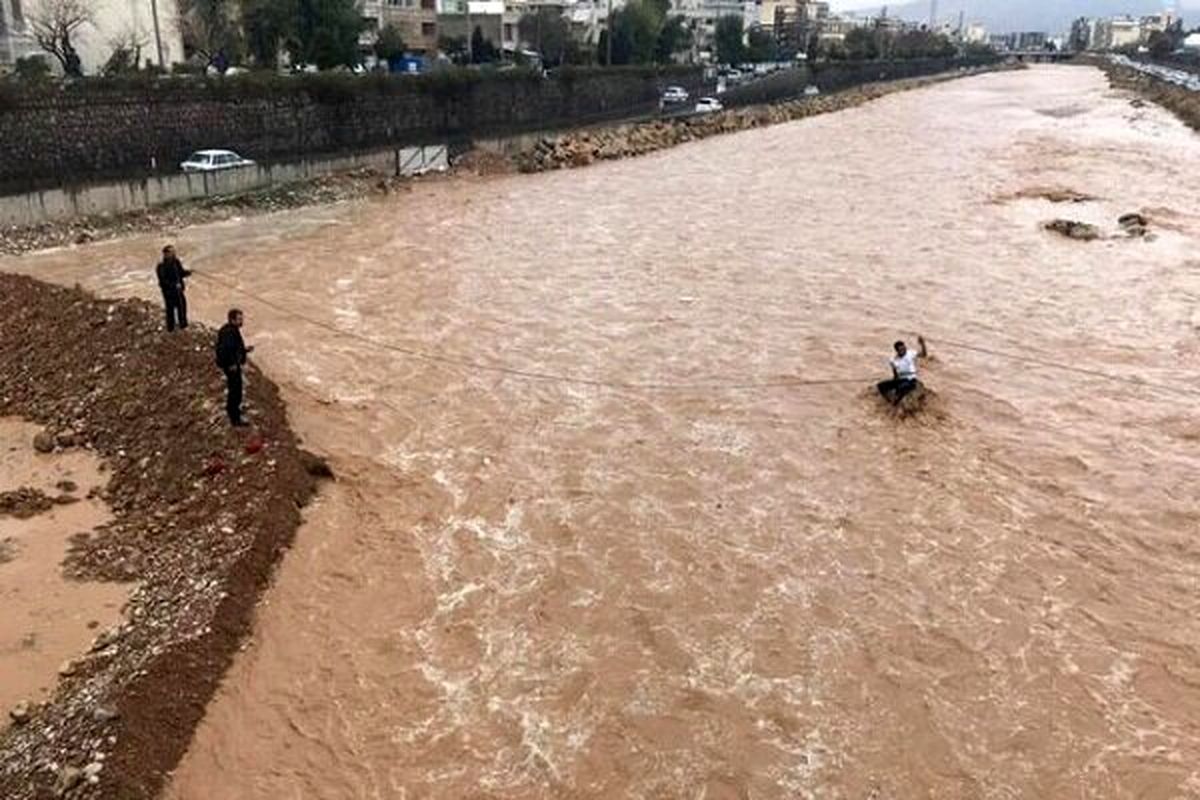 ۶ چوپان مفقودی در سیل درح نجات یافتند