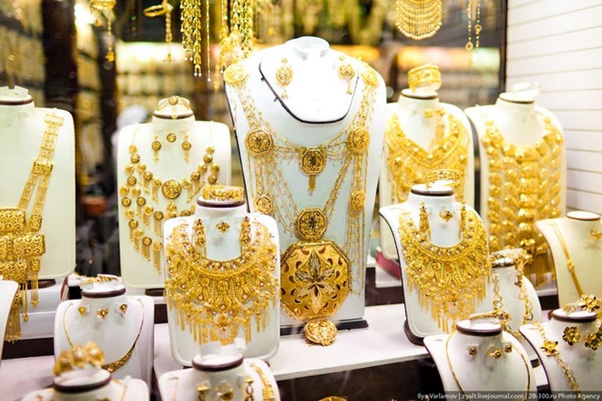 افزایش فروش طلا و جواهرات در دوبی