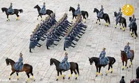 نمایش ویژه گارد ریاست جمهوری روسیه + فیلم