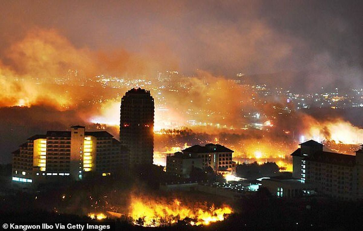 کمک چشمگیر هیونگ مین به بازماندگان آتش‌سوزی در کره‌جنوبی