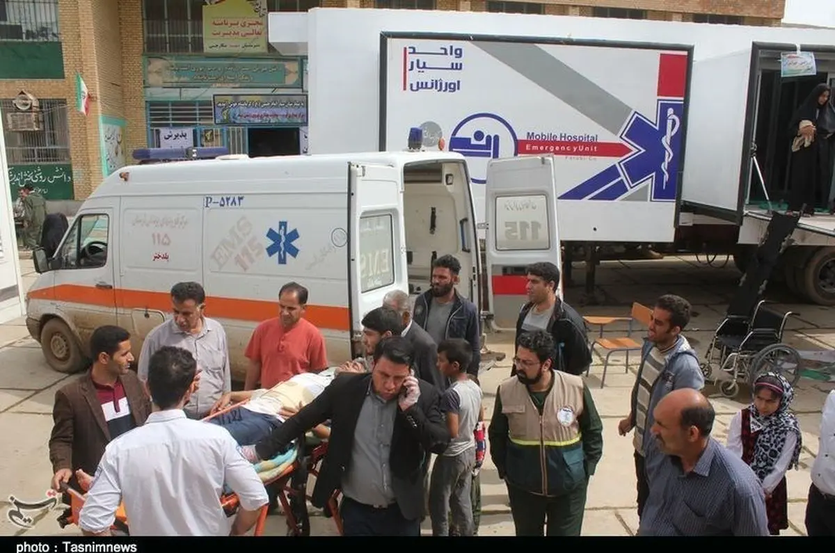 ویزیت رایگان ۹۵ هزار نفر در بیمارستان‌های صحرایی سپاه و ارتش؛ بیماری عفونی در مناطق سیل‎زده گزارش نشده است