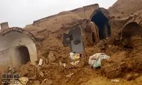۱۳ منزل مسکونی در بشرویه بر اثر سیل تخریب شد