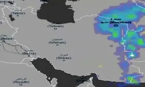 تصاویر ماهواره ای از وضعیت ابرها در ایران+ویدئو