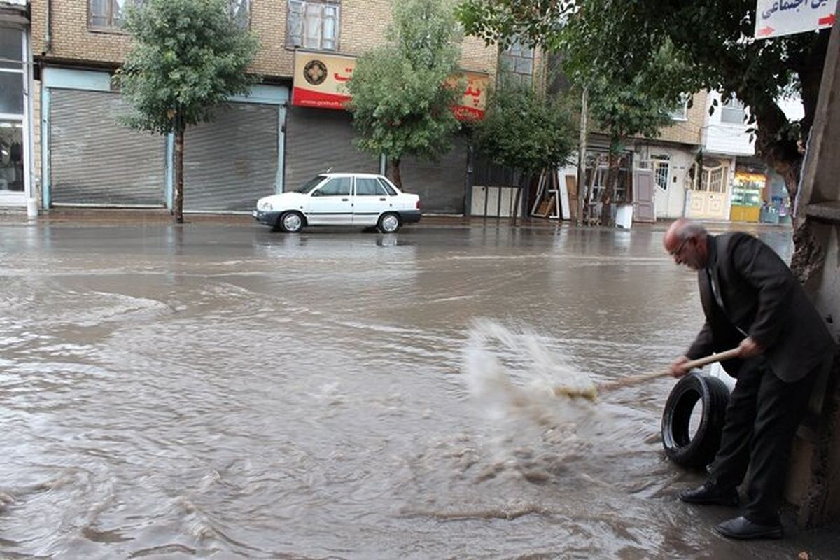 احتمال سیلابی شدن مسیل‌ها در یزد