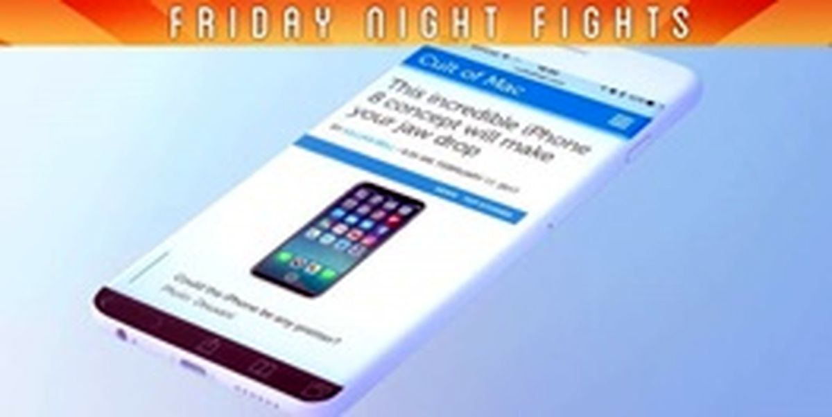 آیفون 8 مانند مک‌بوک‌پرو تاچ بار دارد