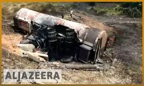 انفجار یک نفتکش در نیجریه ۱۲ تن را به کام مرگ کشاند